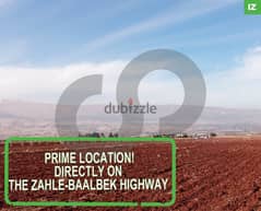 Land in Zahle - Baalbek highway/أوتوستراد زحلة - بعلبك REF#IZ98866