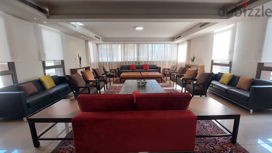 L13998- Furnished Apartment for Rent In Clemenceau, Ras Beirut 3