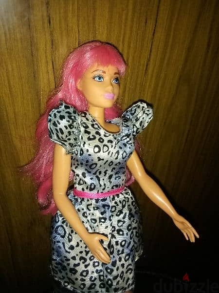 PRINCESS ADVENTURE CURVY Barbie as new doll 2020 pink hair +shoes=15$ 2