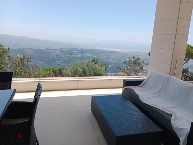 Villa for sale in Beit mery فيلا للبيع في بيت مري 9