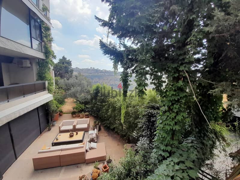 165 Sqm + 25 Sqm Terrace | Furnished Apartment For Sale in Mansourieh 4
