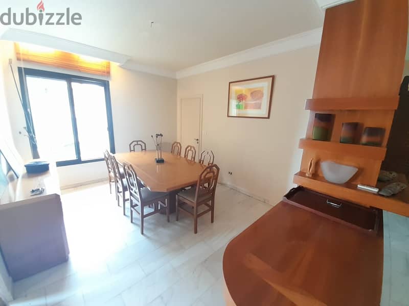 165 Sqm + 25 Sqm Terrace | Furnished Apartment For Sale in Mansourieh 8