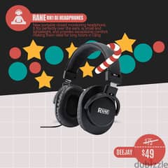 Rane RH1 professionsal DJ headphones 0
