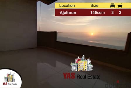 Ajaltoun 145m2 | Brand New | High-End | Impressive View | Catch |