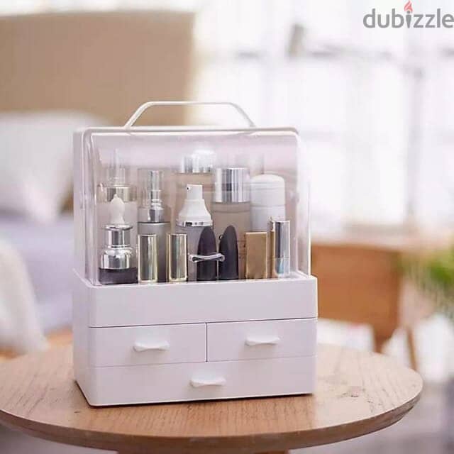 Makeup Storage Box with Drawers, Cosmetics Organizer 6
