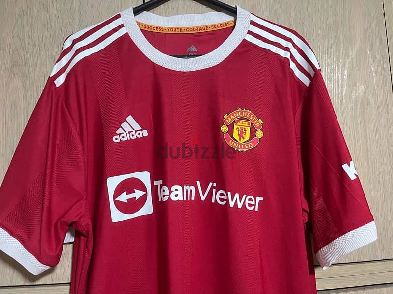 Manchester United Bruno Fernandes player version home adidas jersey 21 1