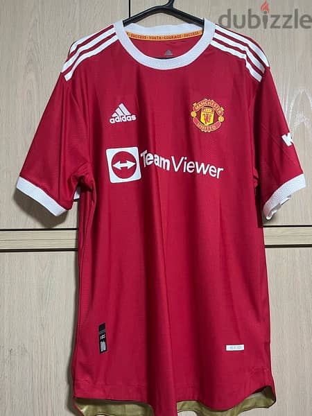 Manchester United Bruno Fernandes player version home adidas jersey 21 2