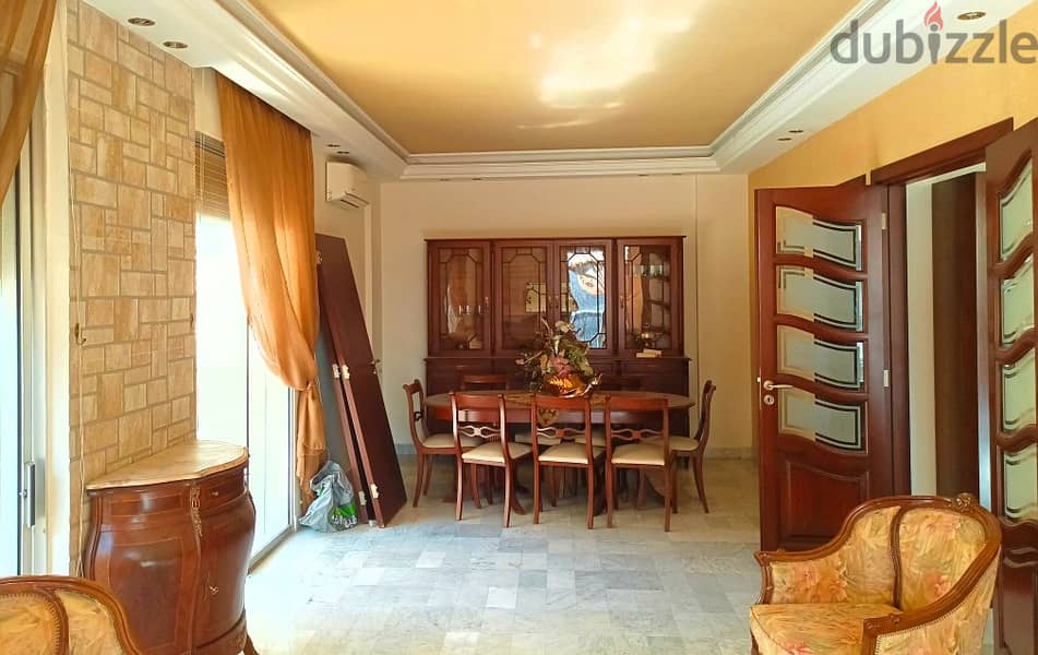 Amazing 210 m2 apartment+open mountain/city view for sale in Achrafieh 1