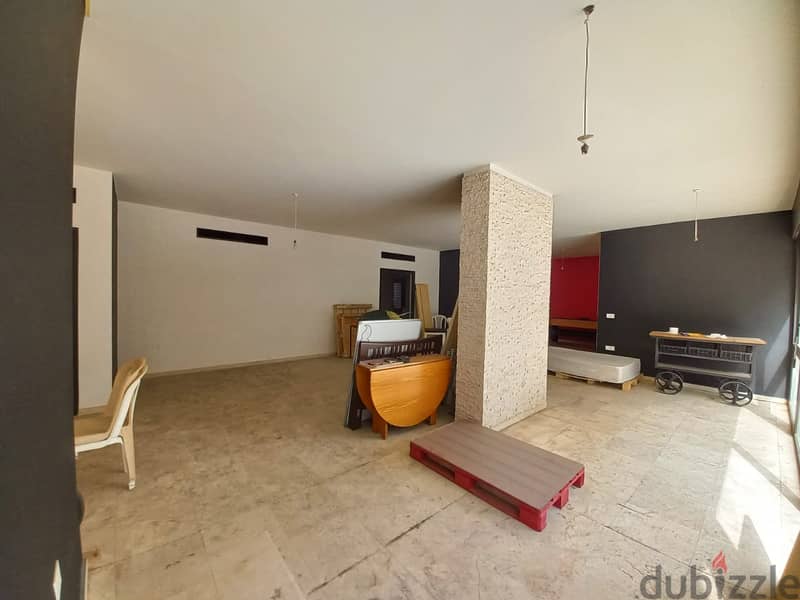 Spacious Apt with huge terrace for rent in Jal El dib !!شقة واسعة 8