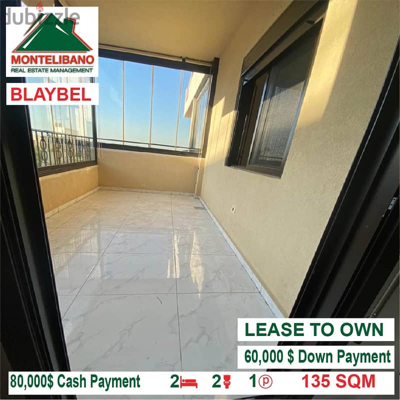 Apartment for sale in BLAYBEL !!80,000$!! 2