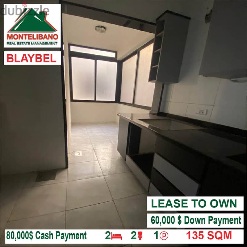 Apartment for sale in BLAYBEL !!80,000$!! 5