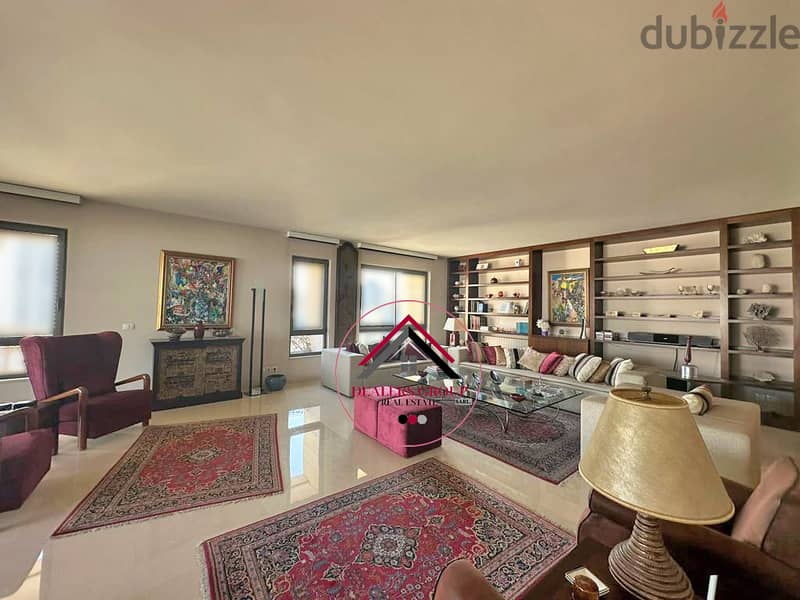 Enjoy the view, live large! Prime Location Aprt. For Sale in Achrafieh 4