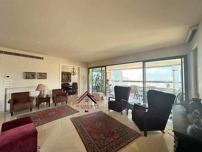Enjoy the view, live large! Prime Location Aprt. For Sale in Achrafieh 7