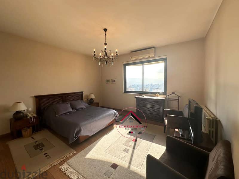 Enjoy the view, live large! Prime Location Aprt. For Sale in Achrafieh 13
