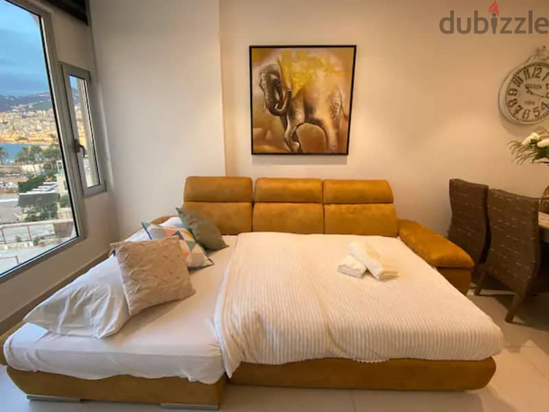 Furnished 1-Bedroom Apartment in Jounieh شقة مفروشة للاجار 13