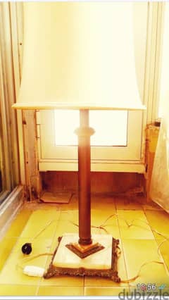 Table or Corner Bronze Lamp