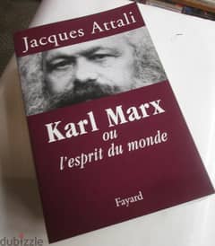 Karl Marx ou l esprit du monde - Jacques Attali - Fayard - 540 pages v