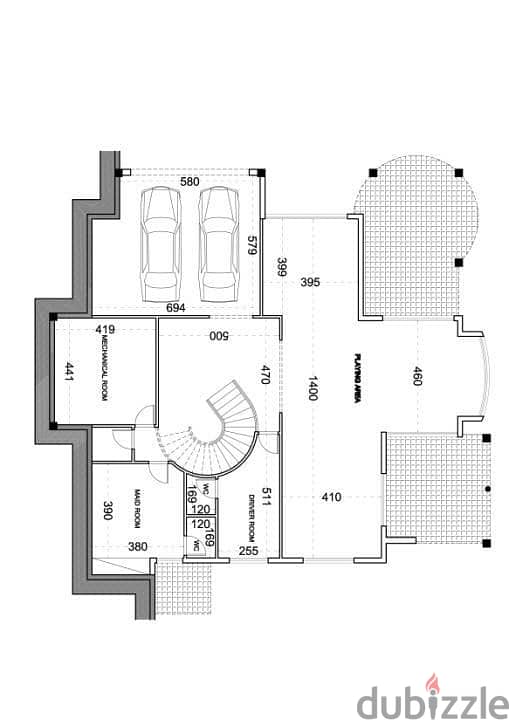 3700 m2 villa + terrace for sale in Aley - فيلا مع تراس للبيع في عاليه 5