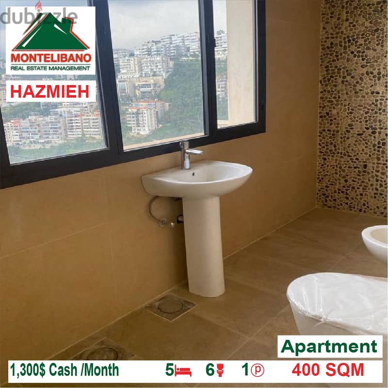 Apartment for rent located in HAZMIEH !!1300$!! 8