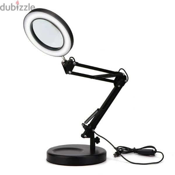 Magnifier Lamp Foldable 5X 4