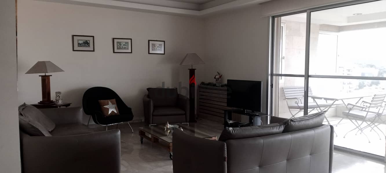 Panoramic View Apartment For Sale In Mansourieh 14