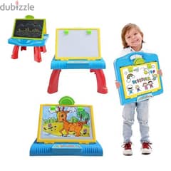 Children 2 in 1 Mangnatic White and Chalk Foldable Board 0