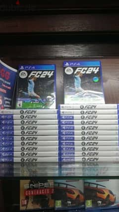 fc 24  and nba2k24 available ps5 / ps4 delivery available