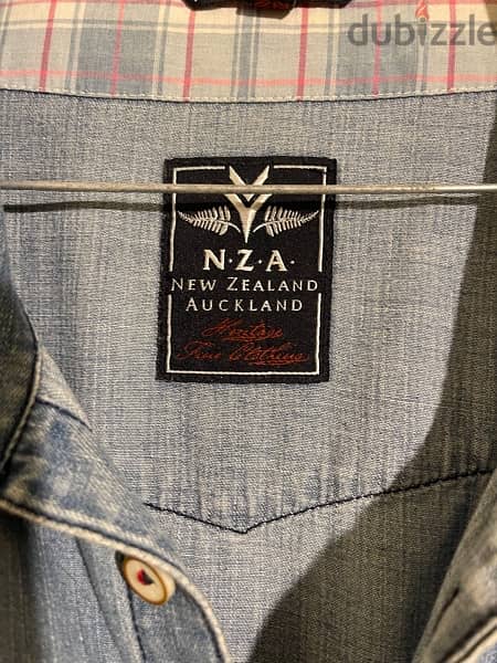 NZA new zealand jeans shirt size xxl 2