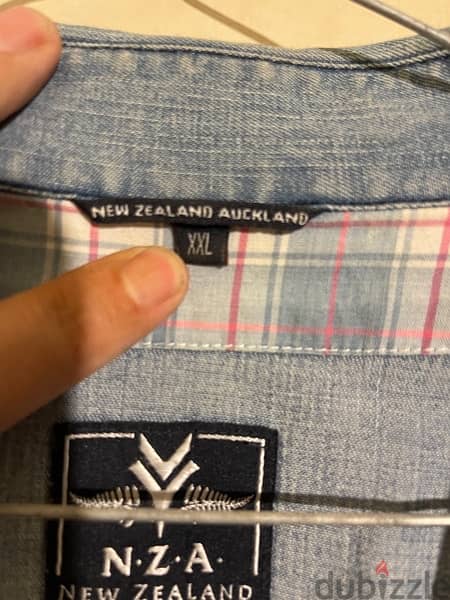 NZA new zealand jeans shirt size xxl 3