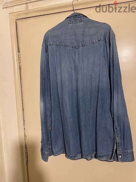 H&M jeans shirt size Xl 5