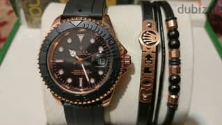 rolex copper watch