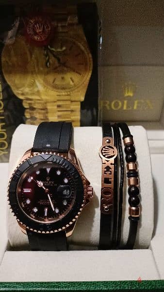 rolex copper watch 1