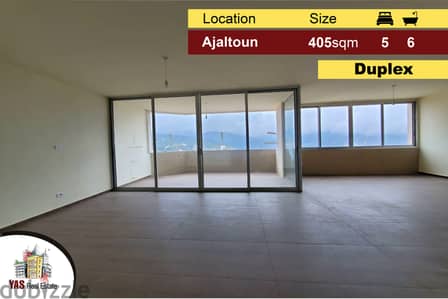 Ajaltoun 405m2 | 100m2 Terrace | Private Street | High-End | DA |