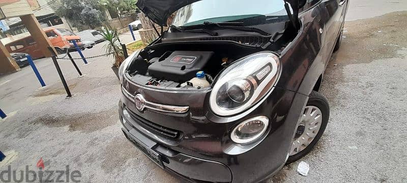 Fiat 500L used like new black for sale 5