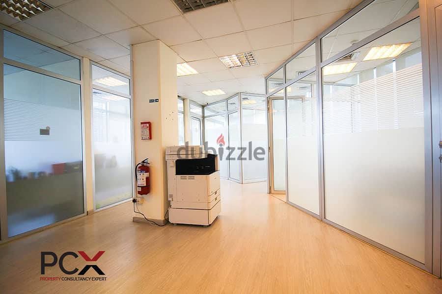 Office For Rent in Sin El Fil I With View | Partioned I Prime Location 1