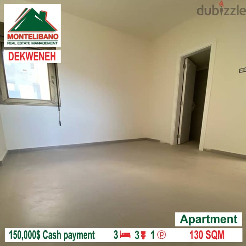 Apartment for sale in DEKWENEH!!! 1