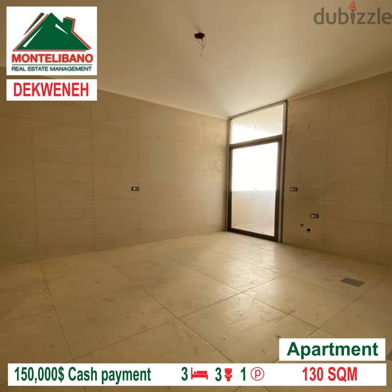 Apartment for sale in DEKWENEH!!! 2