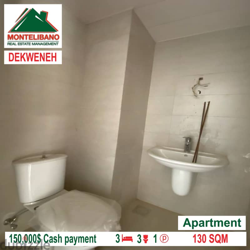Apartment for sale in DEKWENEH!!! 3