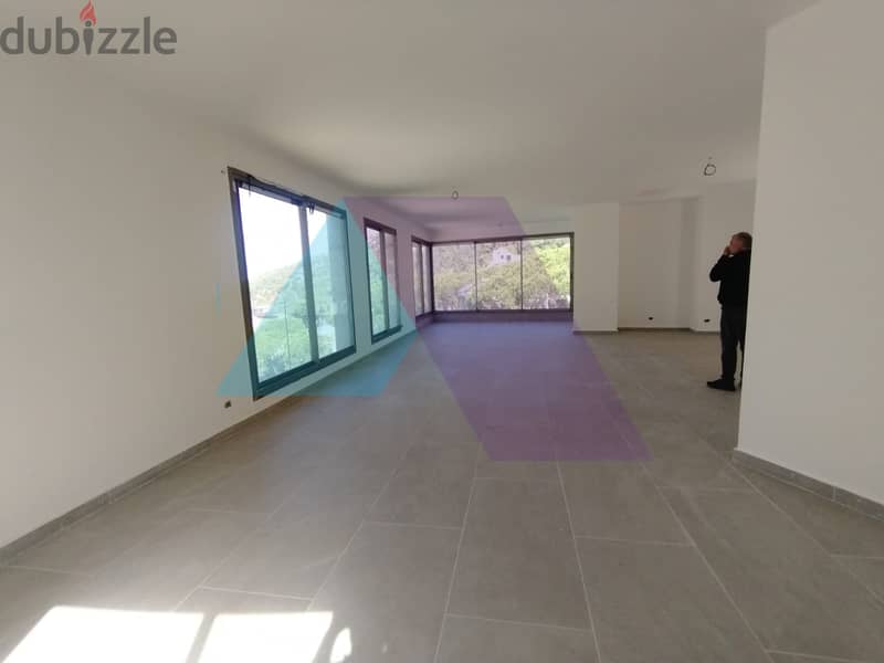 A 190 m2 apartment having an open mountain view for sale in Mar Chaaya 2