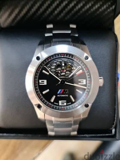 BMW M THREE-HAND AUTOMATIC WATCH