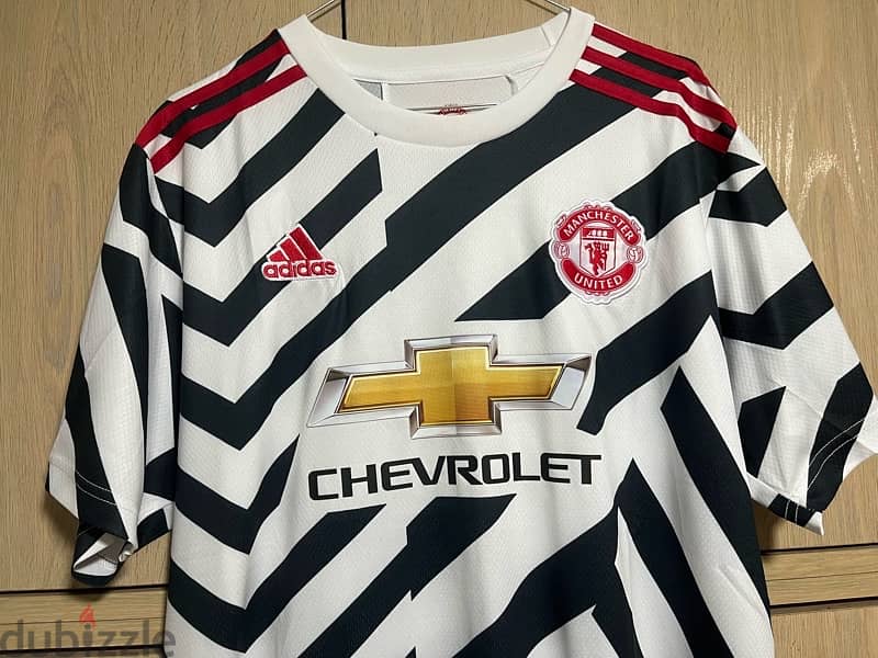 manchester united third 20/21 110 years of stripes at Old Trafford kit 3