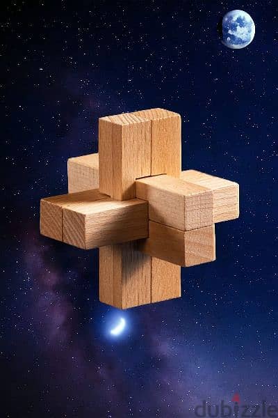 Educational Toys,Topological Puzzles and Hanayamas,Wooden and Metal 0