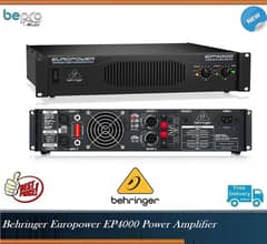 Behringer Europower EP4000 Power Amplifier