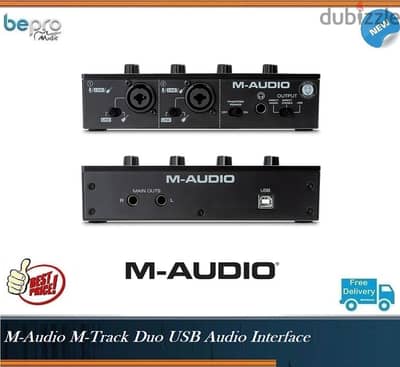 M-Audio M-Track Duo USB Audio Interface