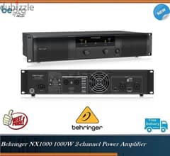 Behringer NX1000 1000W 2-channel Power Amplifier 0