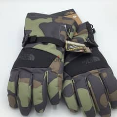 The North Face Montana Etip Gortex Camo Ski Gloves (size L) 0