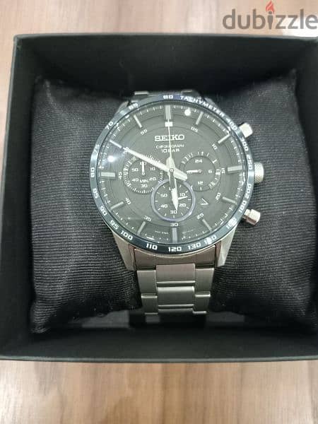 New Original Seiko Chronograph Watch 2