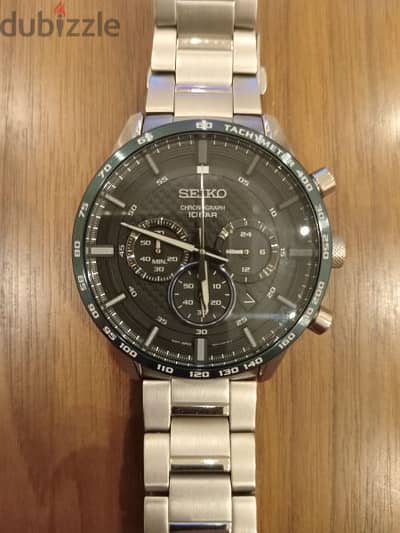 New Original Seiko Chronograph Watch