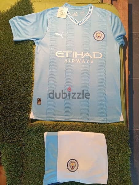 Manchester City Haaland Football Shirt & Short 2023-24 1