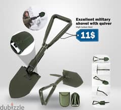 Excellent Military Shovel with Quiver 0